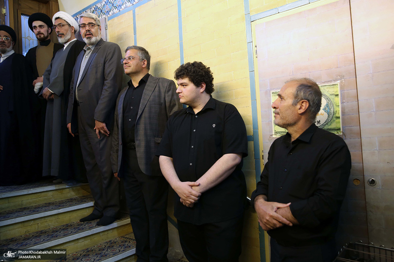 مراسم ختم همسر شهید آیت الله سید مصطفی خمینی (ره) -3