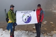 صعود مشترک کوهنوردان عراقی و مهابادی به قله سبلان
