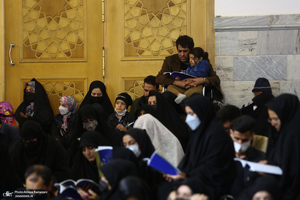 مراسم احیای شب بیست و یکم ماه رمضان در حرم مطهر امام رضا (ع)