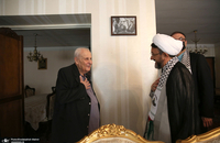 دیدار سرپرست موسسه تنظیم و نشر آثار امام خمینی(س) با سفیر فلسطین در تهران/ صلاح زواوی