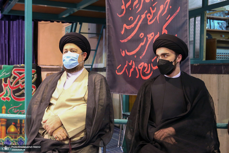 مراسم شام شهادت امام رضا(ع) و بزرگداشت علامه حکیمی در حسینیه جماران-1