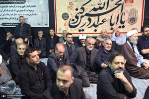 مراسم بزرگداشت همسر آیت الله موسوی بجنوردی (ره) در حسینیه شماره یک جماران-3