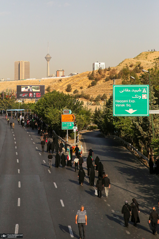 مراسم وداع با رهبر شهید انقلاب در مصلی تهران -2