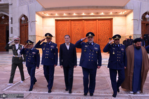 تجدید میثاق فرماندهان نیروی هوایی ارتش با آرمان های حضرت امام (س)