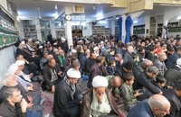 مراسم عزاداری شهادت حضرت فاطمه زهرا (س) در دفتر آیت الله العظمی صانعی (2)