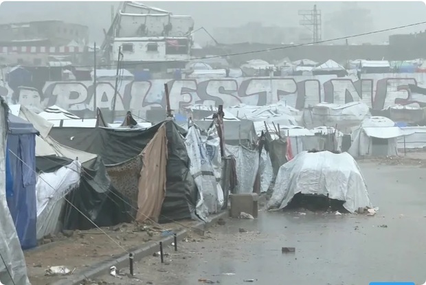 جهان عرب را سیل برد