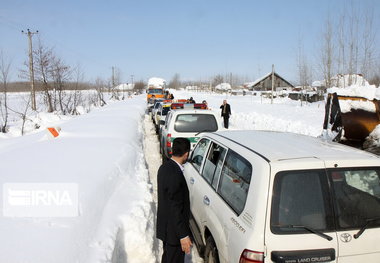 نجات مادری باردار در چالدران از محاصره برف