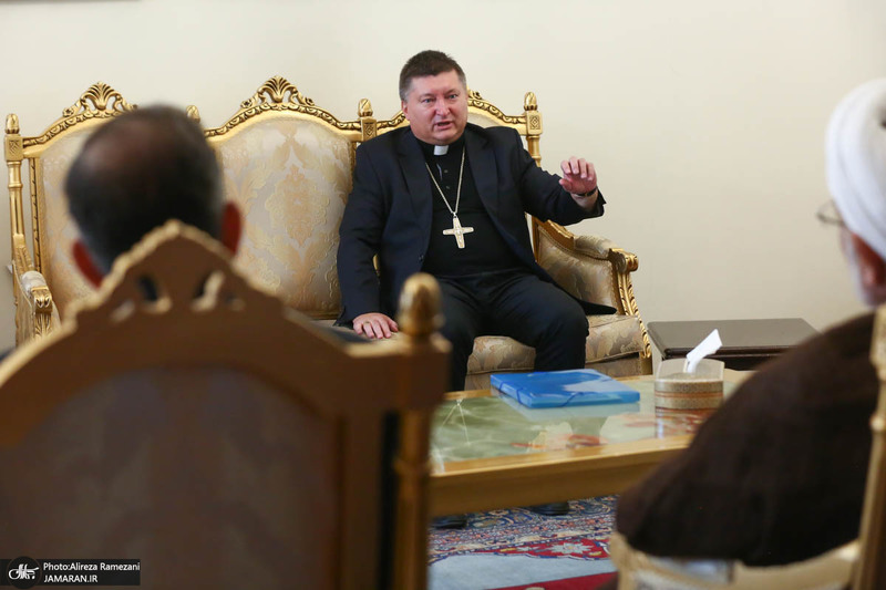 دیدار حجت الاسلام و المسلمین دکتر محمد مقدم با سفیر واتیکان