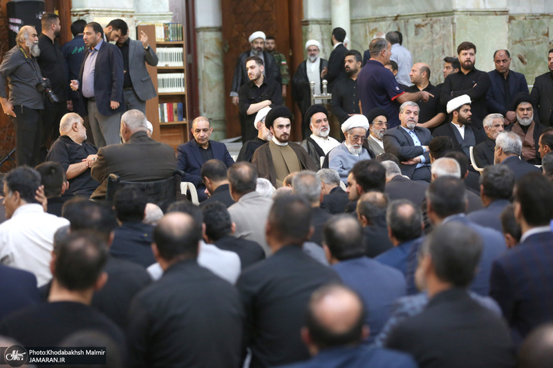مراسم تشییع نوه حجت الاسلام والمسلمین علیخانی در حرم مطهر امام خمینی (س)