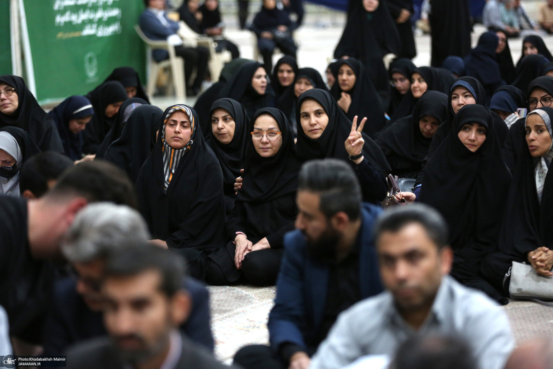 مراسم تجدیدمیثاق دانشگاهیان با آرمان‌های امام خمینی (س)