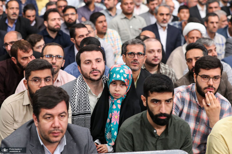 دیدار کارگزاران حج با رهبر معظم انقلاب