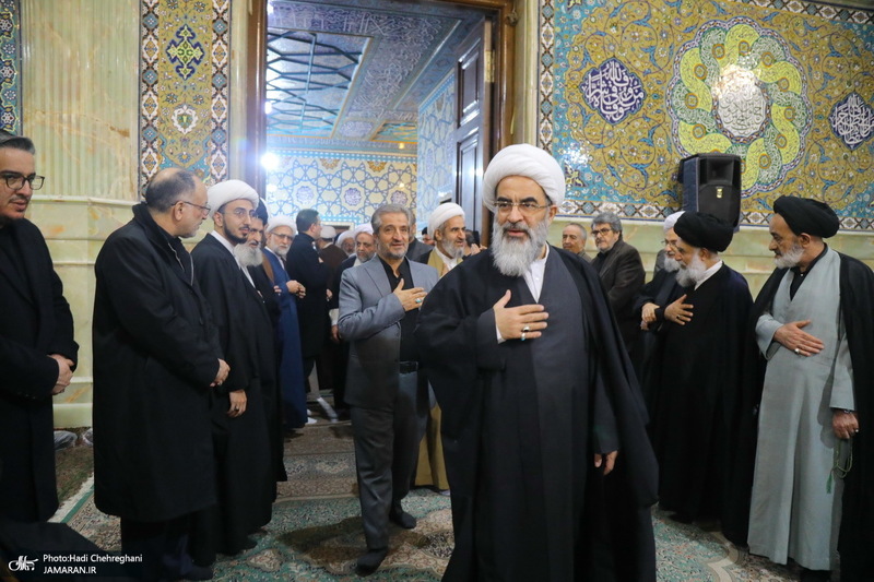 مراسم چهارمین سالگرد آیت الله العظمی صافی گلپایگانی‎ (ره)