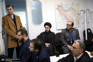 دیدار مدیر عامل و  کارکنان کیش ایر با یادگار امام