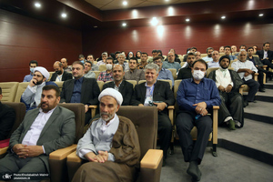 دیدار رئیس و کارکنان موسسه‎ تنظیم و نشر آثار امام خمینی با سید حسن خمینی