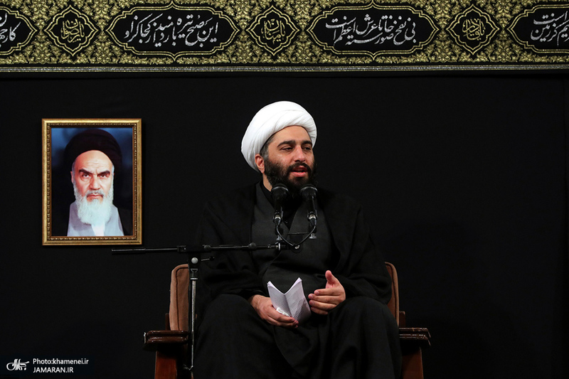 مراسم عزاداری رحلت رسول اکرم(ص) و شهادت امام حسن مجتبی(ع) با حضور رهبر معظم انقلاب