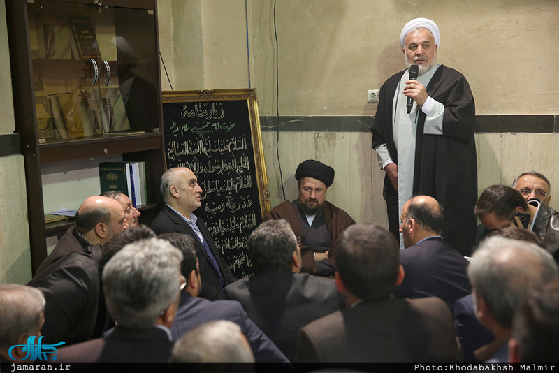 دیدار  گزینش گران ادرات کل آموزش و پرورش سراسرکشور با سید حسن خمینی 