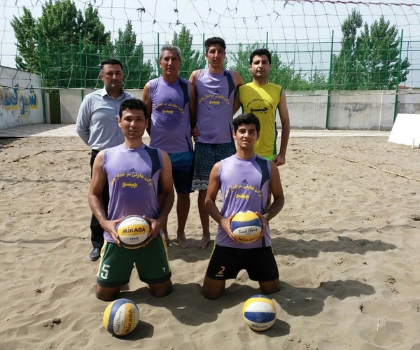 تیم والیبال ساحلی کارگران ایران به مسابقات المپیک کارگری لتونی راه یافت