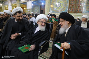 مراسم سومین سالگرد ارتحال آیت الله العظمی صافی گلپایگانی (ره)