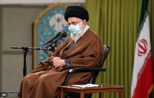 دیدار جمعی از دانشجویان با رهبر معظم انقلاب