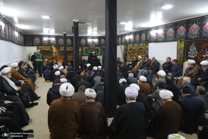 دومین شب عزاداری حضرت فاطمه (س) در بیت آیت الله دوستی زنجانی‎