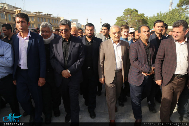 مراسم تشییع حجت الاسلام و المسلمین دکتر احمد احمدی در قم 