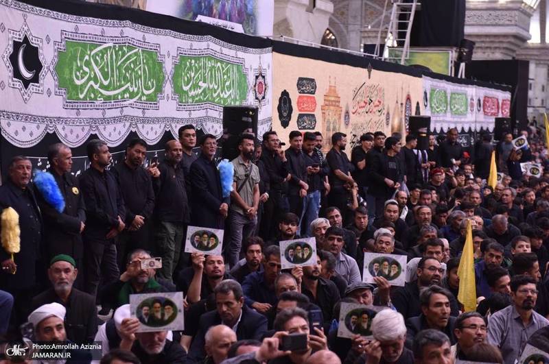 مراسم بیعت مهاجرین افغانستانی با مقام معظم رهبری و سوگواره قائد شهید و گرامیداشت علامه فیاض در حرم امام خمینی (س)