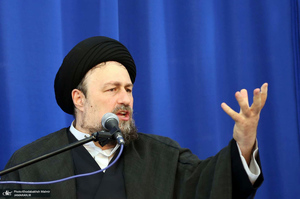 حضور سید حسن خمینی در روستای خیارج استان قزوین -3