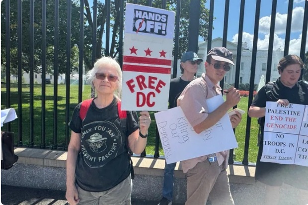 مقاومت واشنگتن در برابر اشغال پایتخت توسط ترامپ