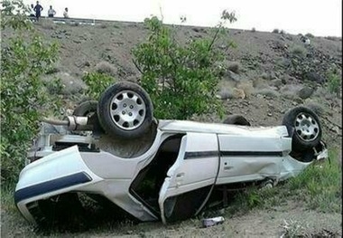 واژگونی خودرو در جاده تیران به داران 2 کشته برجاگذاشت