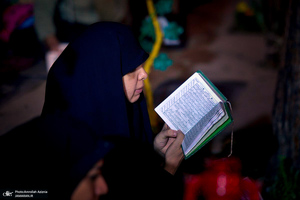 احیای شب نوزدهم ماه رمضان در گلزار شهدای بهشت زهرا (س)