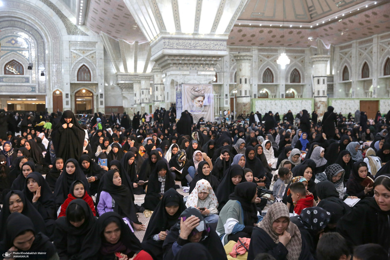 احیای شب بیست و سوم ماه مبارک رمضان در حرم مطهر امام خمینی (س)