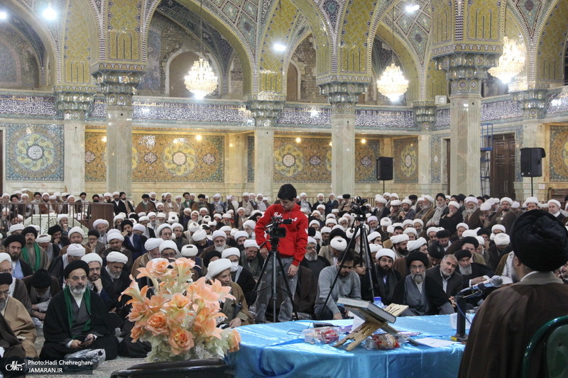 نشست دوره ای اساتید سطوح عالیه و خارج حوزه علمیه قم