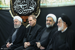 مراسم عزاداری حضرت اباعبدالله الحسین (ع) در منزل حسن روحانی
