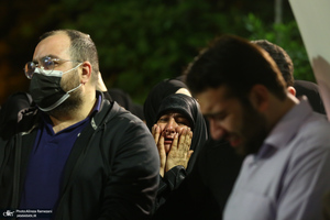 وداع با پیکر استاد فاطمی نیا (ره) در دانشگاه امام صادق (ع)