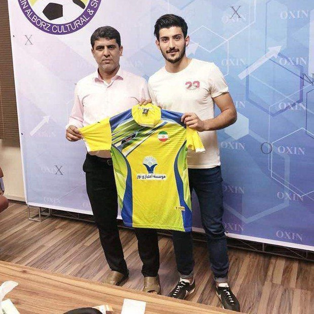 مهرداد بایرامی به اکسین پیوست + عکس
