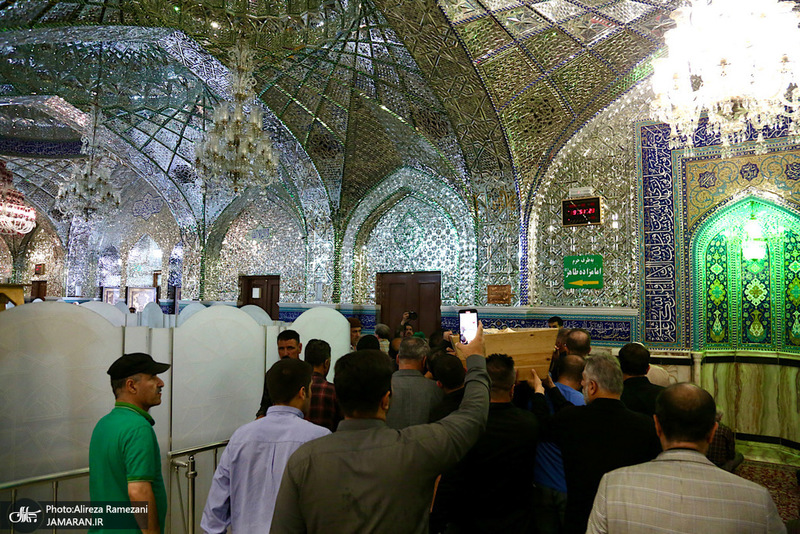 مراسم تشییع برادر آیت الله هاشمی رفسنجانی