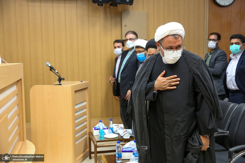 مراسم تودیع و معارفه سرپرست موسسه تنظیم و نشر آثار امام خمینی(س) نمایندگی قم