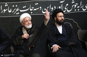 مراسم شام غریبان حسینی (ع) در حرم مطهر امام خمینی (س)