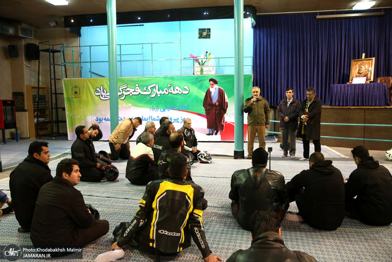 تجدید میثاق هیئت موتور سواران استان تهران با آرمانهای امام راحل