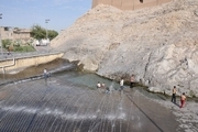 مترو برای حفاری، آب «چشمه علی» را خالی کرد