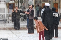 اولین نماز جمعه ماه رمضان در مسجد تاریخی جامیا در سرینگار (1)