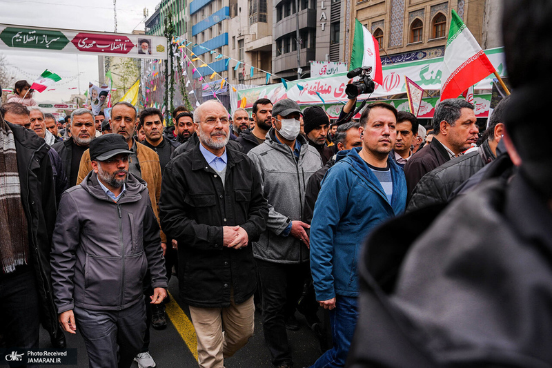 حضور شخصیت های سیاسی در راهپیمایی 22 بهمن در سراسر کشور