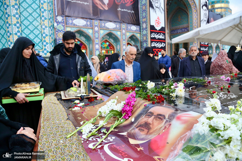 مراسم تحويل سال در امام زاده صالح (ع)