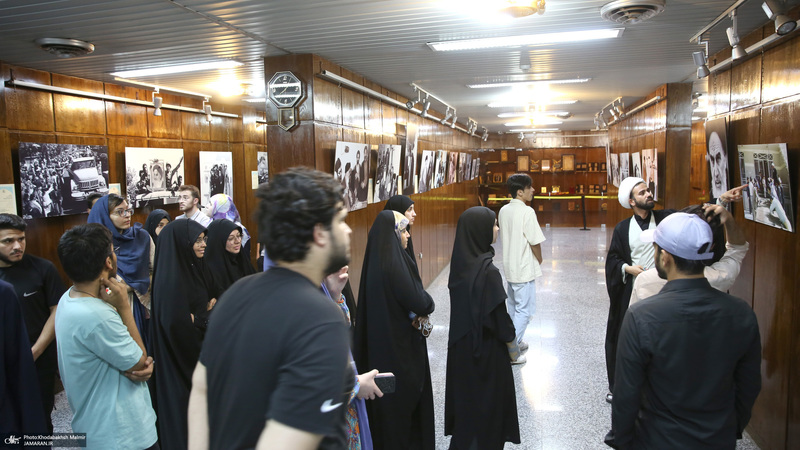 بازدید جمعی از دانشجویان خارجی دانشگاه تهران