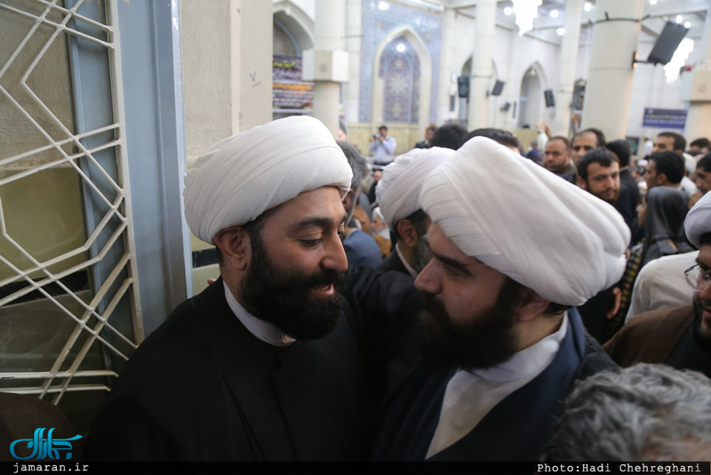 مراسم بزرگداشت آیت الله نصرالله شاه آبادی(ره) در مسجد اعظم قم