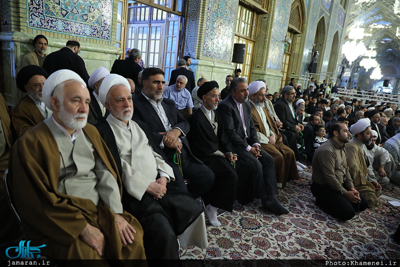 سخنرانی رهبر معظم انقلاب در اجتماع عظیم زائران و مجاوران حرم رضوی
