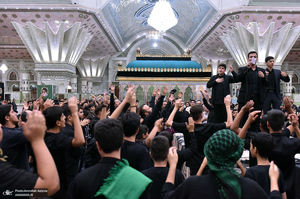 سوگواره احلی من العسل در حرم مطهر امام خمینی (س)