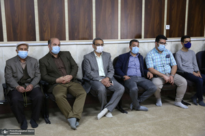 دیدار نوروزی و سخنرانی رئیس موسسه تنظیم و نشر آثار امام خمینی(س) در جمع کارکنان