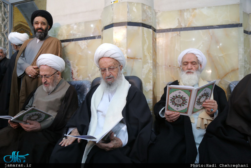 مراسم بزرگداشت حجت الاسلام والمسلمین مظاهری در قم 