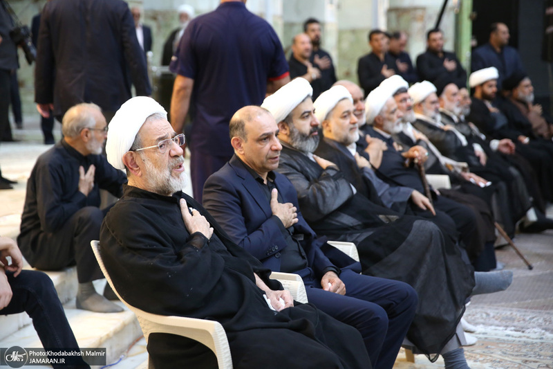 مراسم تشییع نوه حجت الاسلام والمسلمین علیخانی در حرم مطهر امام خمینی (س)